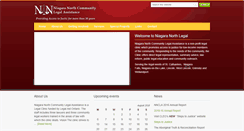 Desktop Screenshot of niagaranorthlegal.com