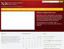 Tablet Screenshot of niagaranorthlegal.com